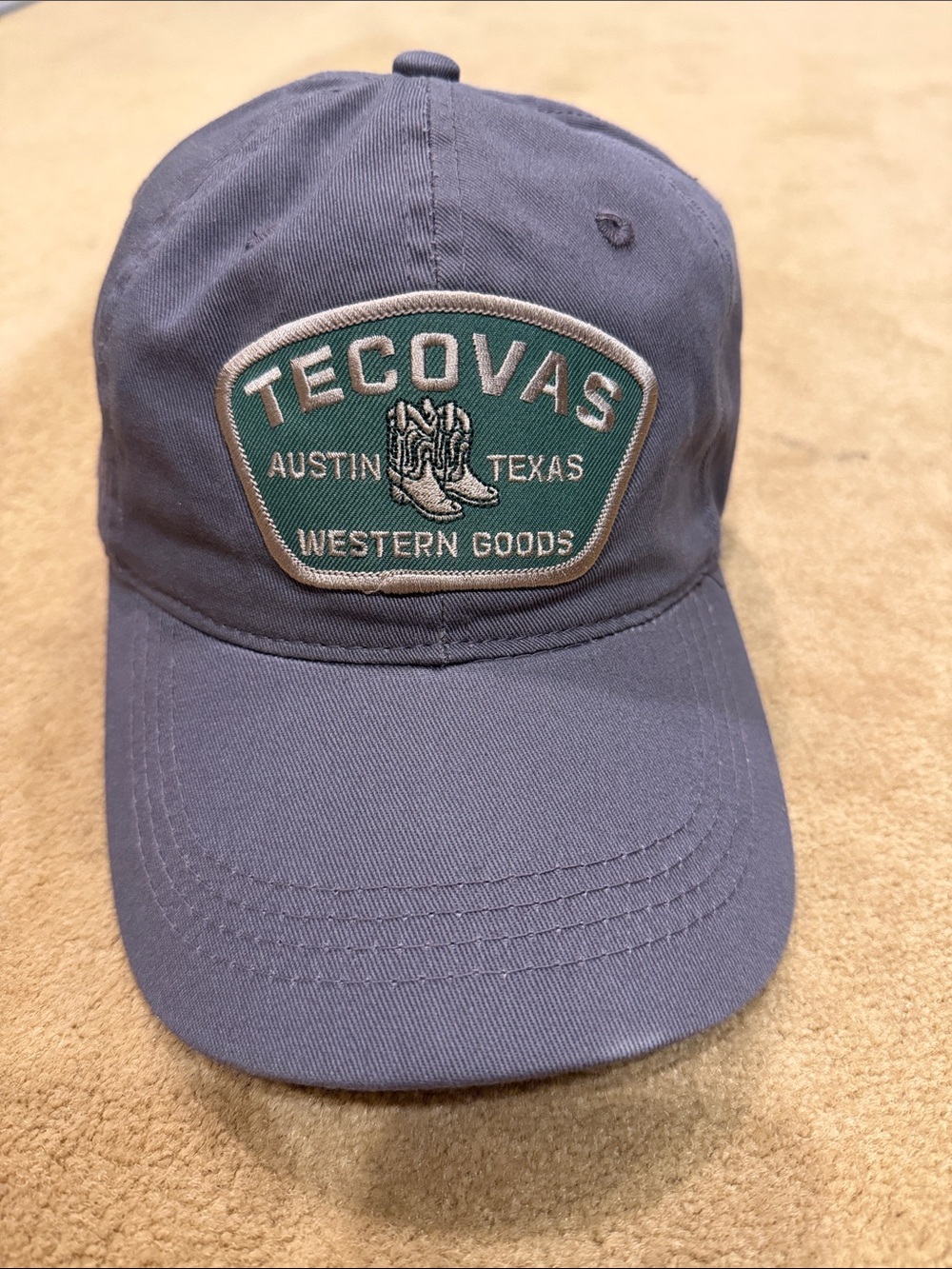 NWOT🧢TECOVAS AUSTIN TEXAS WESTERN GOODS ADJUSTABLE BASEBALL CAP